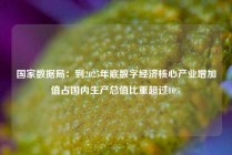 国家数据局：到2025年底数字经济核心产业增加值占国内生产总值比重超过10%