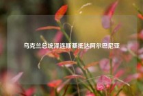 乌克兰总统泽连斯基抵达阿尔巴尼亚