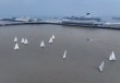 魔都眼｜邮轮港国际帆船赛启动，120名中外选手展开角逐
