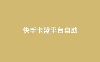 快手卡盟平台自助,子潇网络平台有哪些 - QQ支付平台买赞 - 卡盟最低自助下单官网