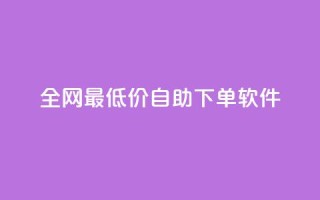 全网最低价自助下单软件,ks自动下单平台 - qq赞0.1元一万 - qq号自助下单