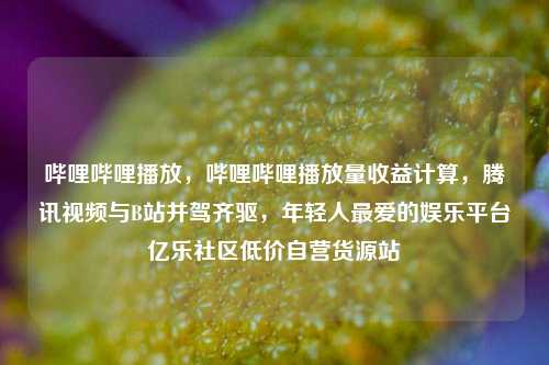 哔哩哔哩播放	，哔哩哔哩播放量收益计算，腾讯视频与B站并驾齐驱，年轻人最爱的娱乐平台亿乐社区低价自营货源站  第1张